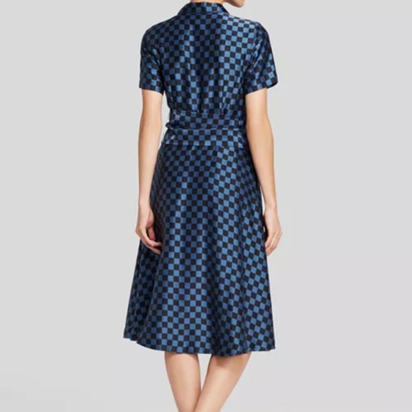 Marc by Marc Jacobs Checkerboard Silk Dress size S (us 4) - Picture 2 of 7